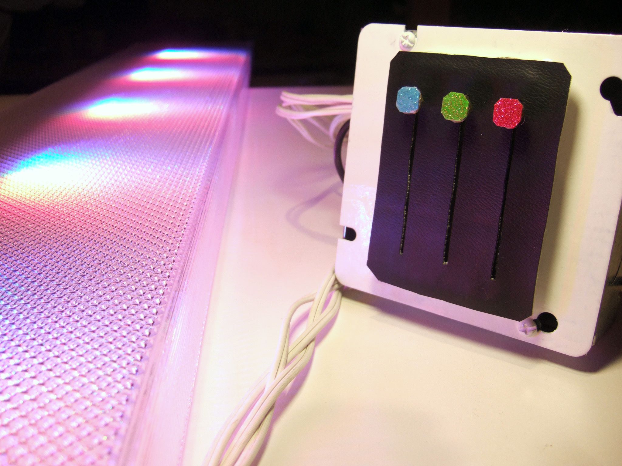 RGB Color Controllable High Power LED Room + Spot Lighting