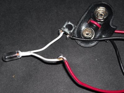 9 Volt Mini Flashlight