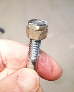 Grind the Nut to Make It Thinner