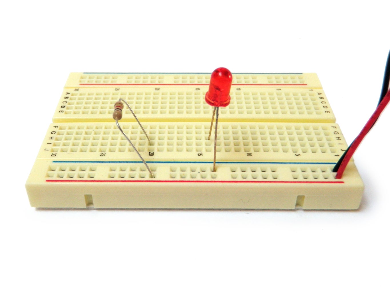 Basic Electronics 20 Steps with Pictures Circuit Diagram