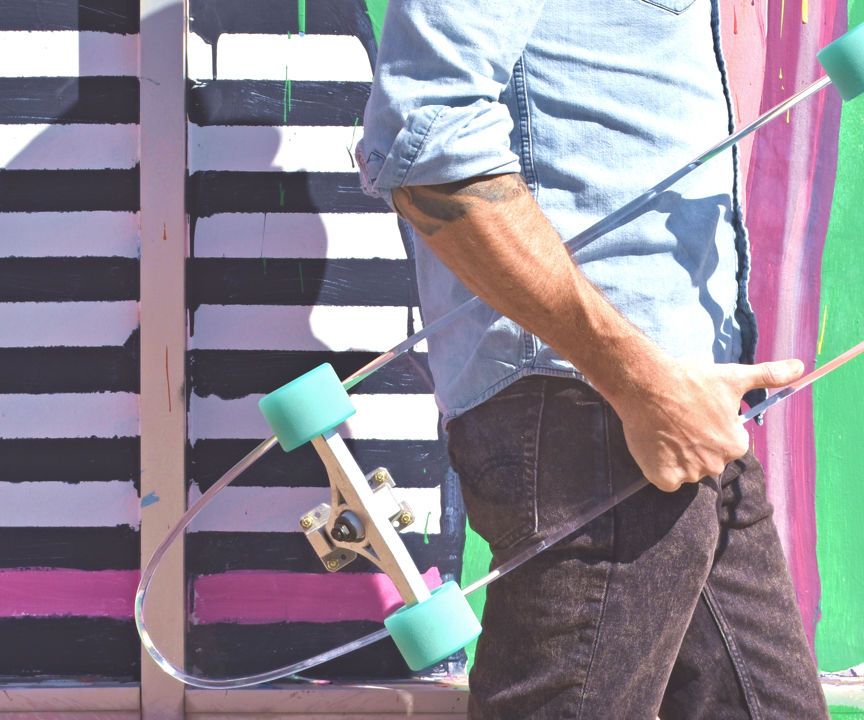 Build a Skateboard From Scrap Acrylic