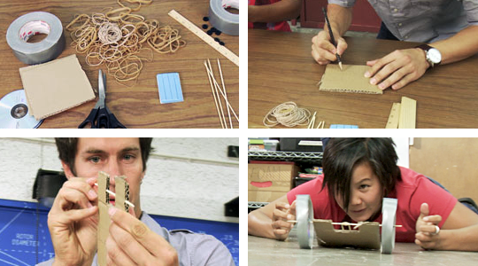 Build Your Own Rubber Band Car