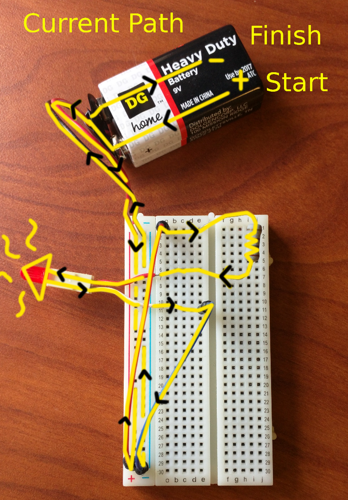 Simple Pcb Light Simple Circuit Board Light