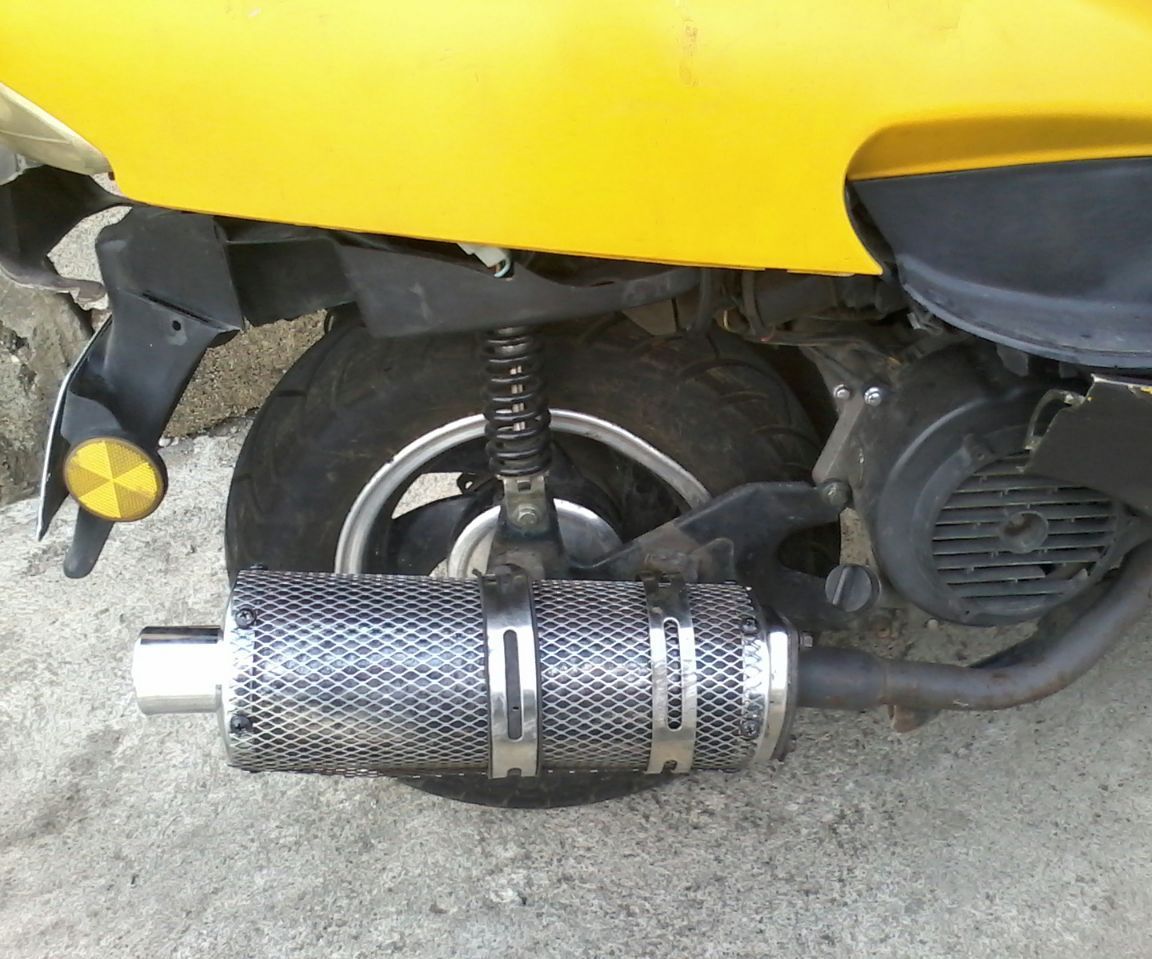 SCOOTER EXHAUST MOD