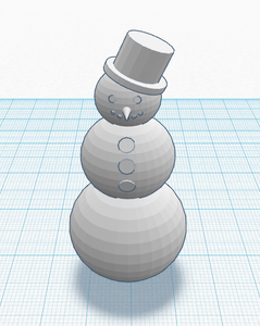Step 3: Form the Snowman