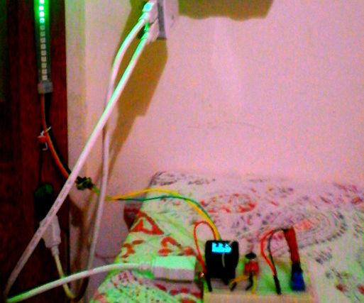 PixelOrgan: Sound-responsive DotStar LED Strip (with MicroView)