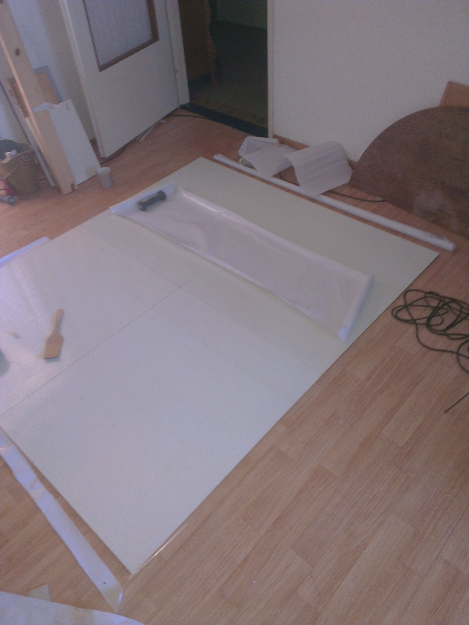 Cheap Whiteboard. 5 Steps Instructables
