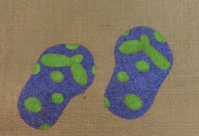 Painting on Burlap