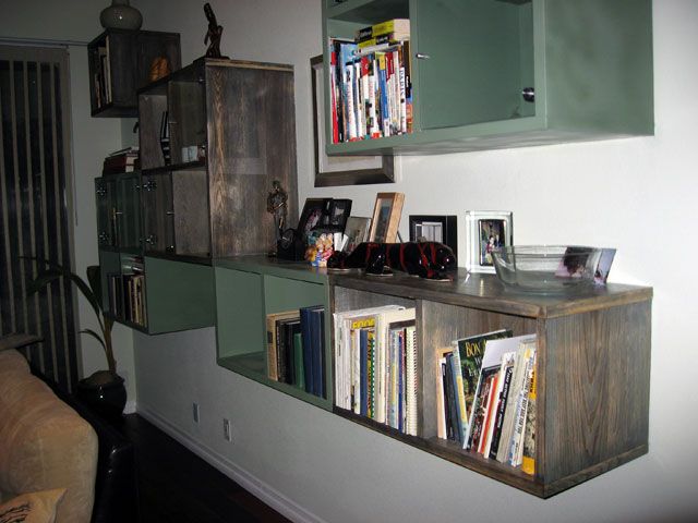 Painted Ikea TRABY - Shelf Units : 3 Steps - Instructables