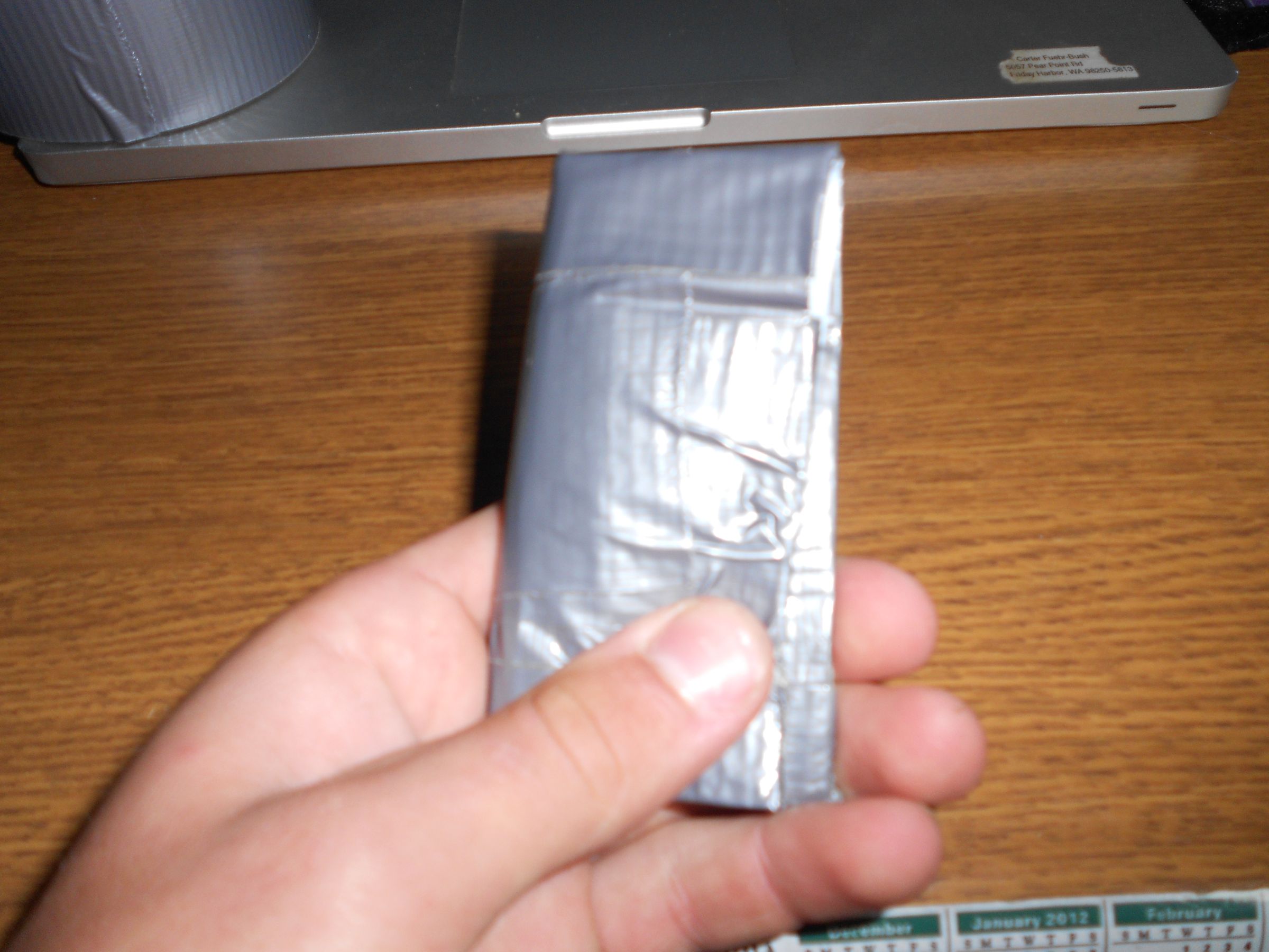 Duct Tape BandAid Case Instructables