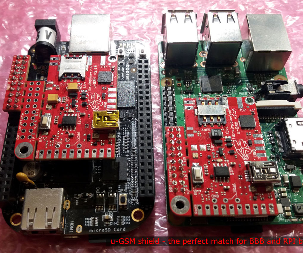 The Perfect Match - Multiple GSM Standards Communication Solution for Your Raspberry Pi or BeagleBone Black IoT Projects.