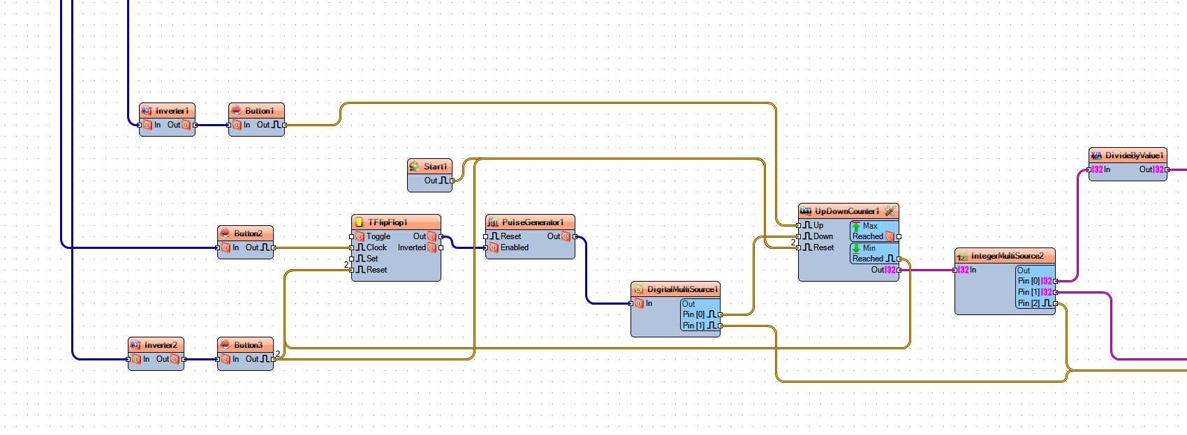 In Visuino Connect Components