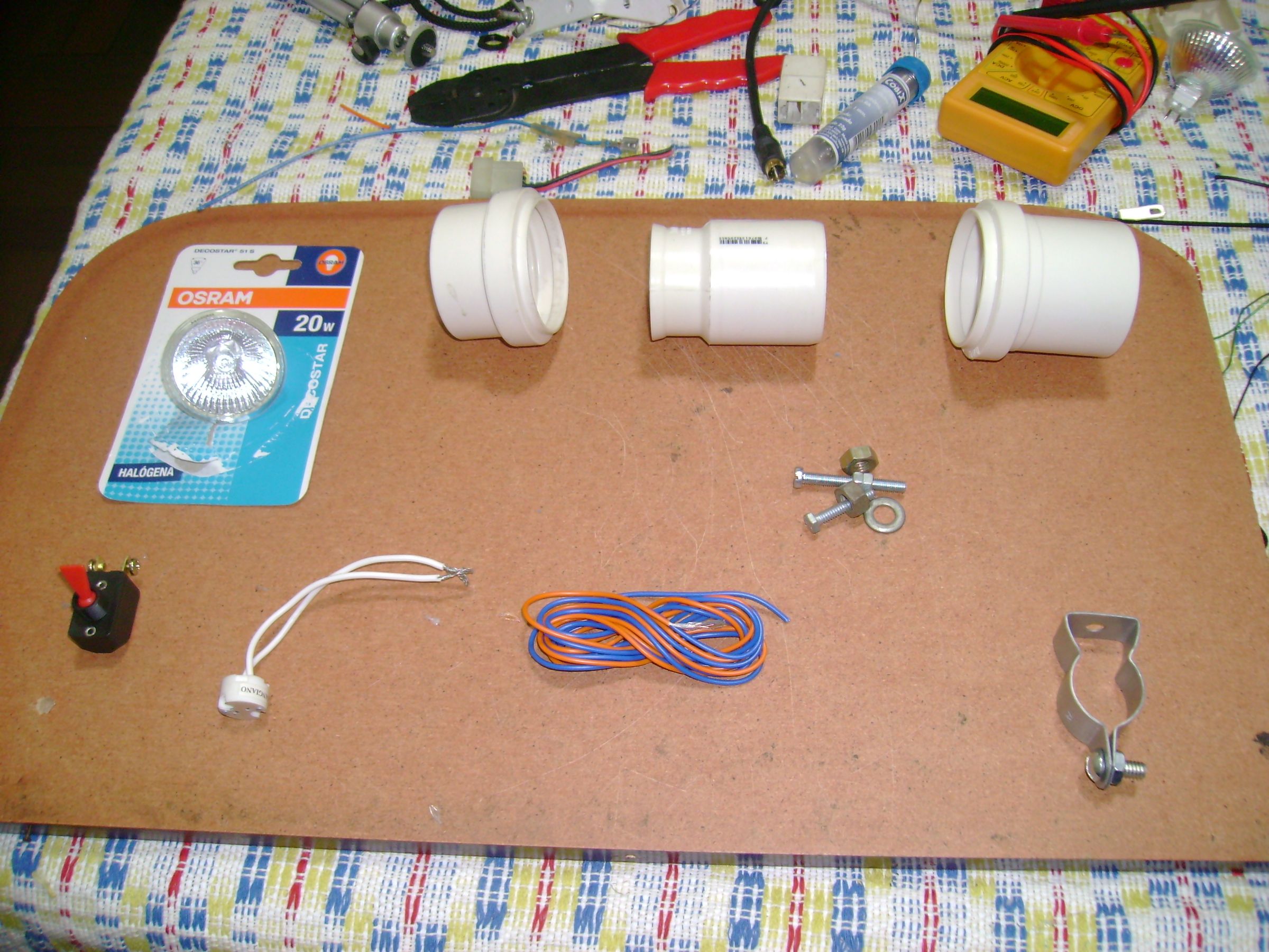 Another Halogen Bike Light 5 Steps Instructables