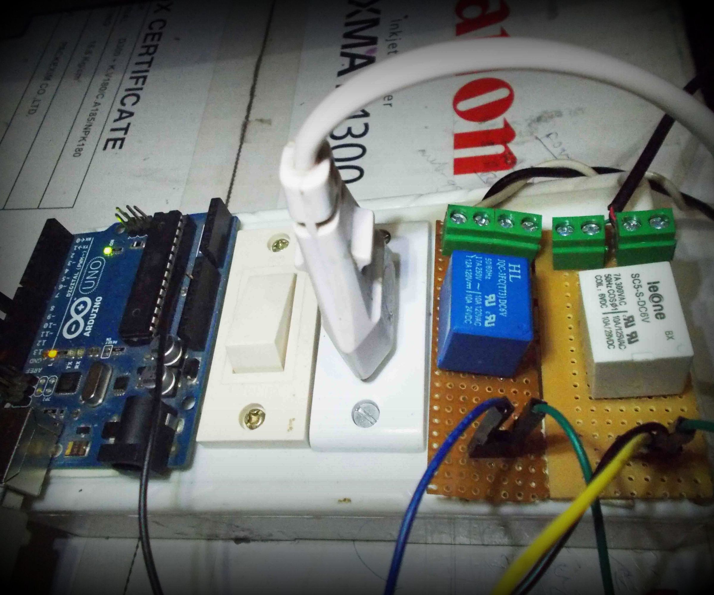 Voice Controlled Switch with Arduino