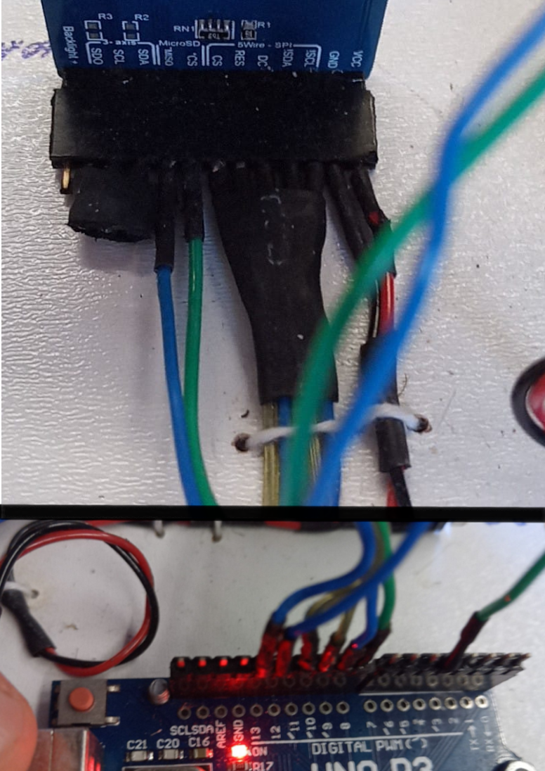 ST7735 1.8" TFT LCD Wiring