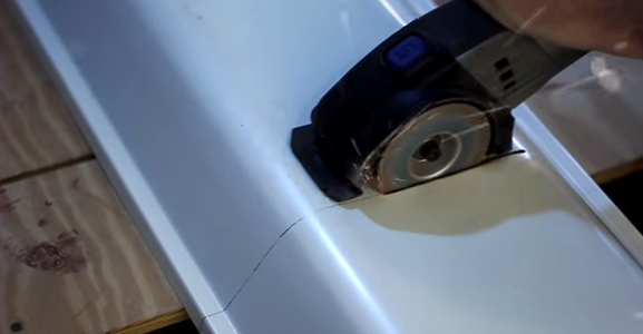 Cut the Fluorescent Fixture to Size