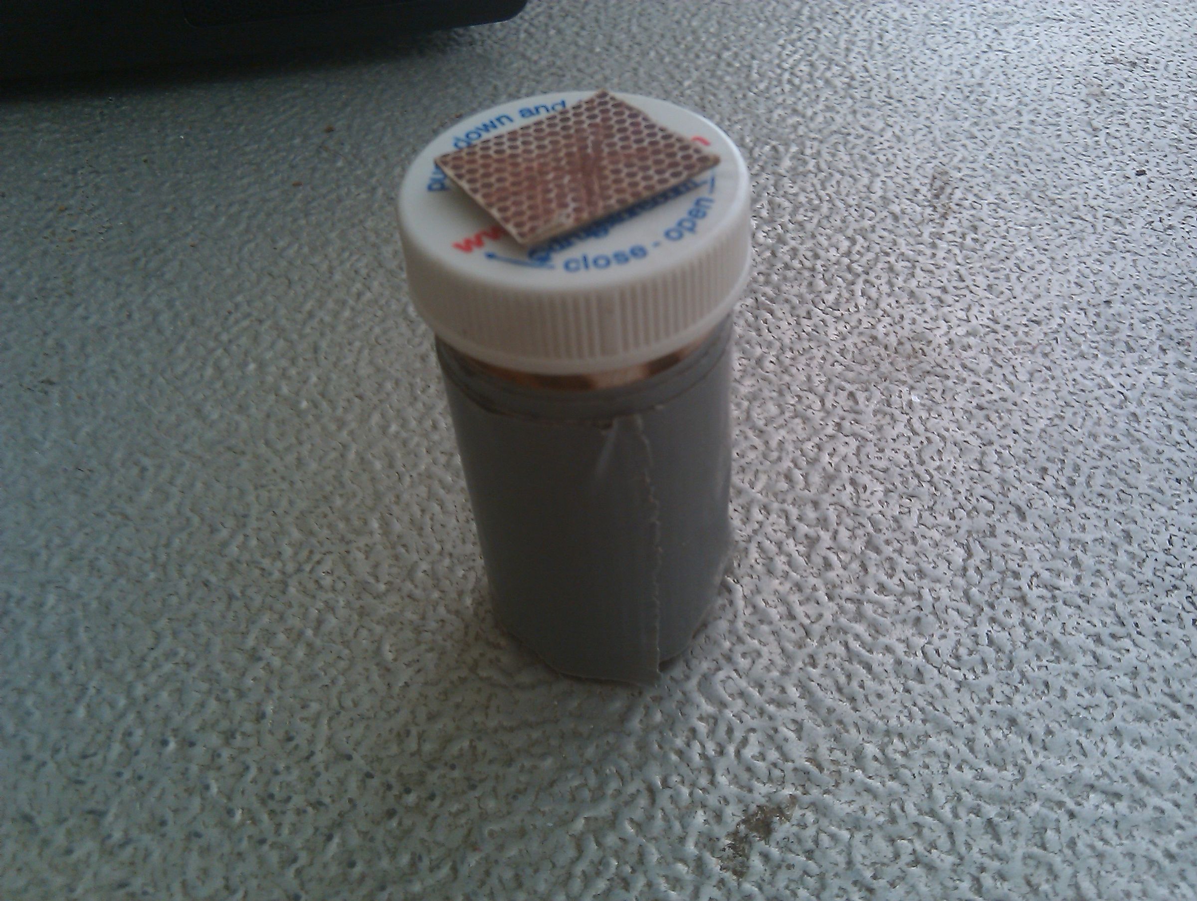 Medicine Bottle Matchbook