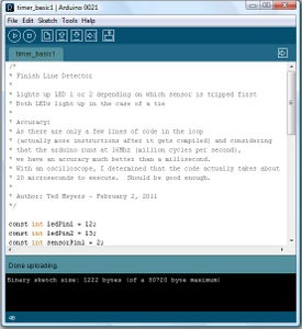 Arduino Controlled Finish Line : 7 Steps - Instructables