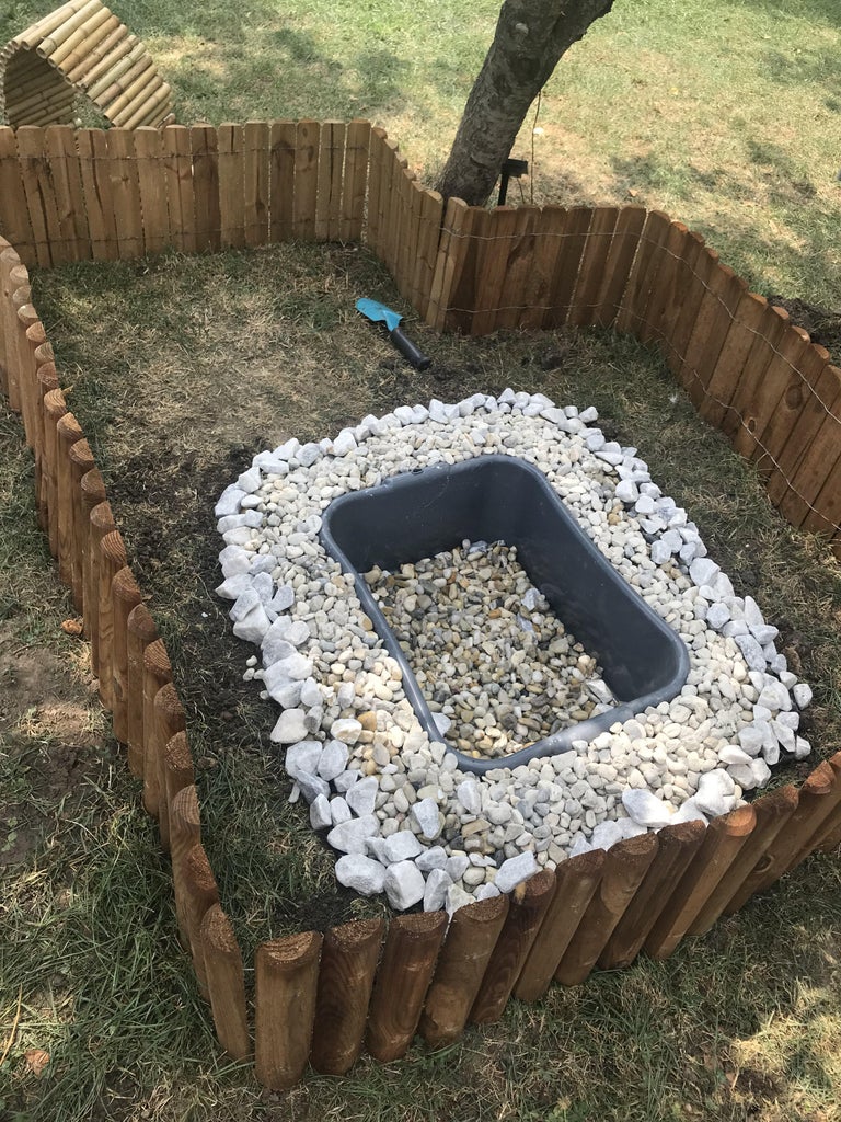 Backyard Turtle Pond 1024, 768 Backyard Summer Turtle Pond Project! : 7 Steps (with Pictures) - Instructables