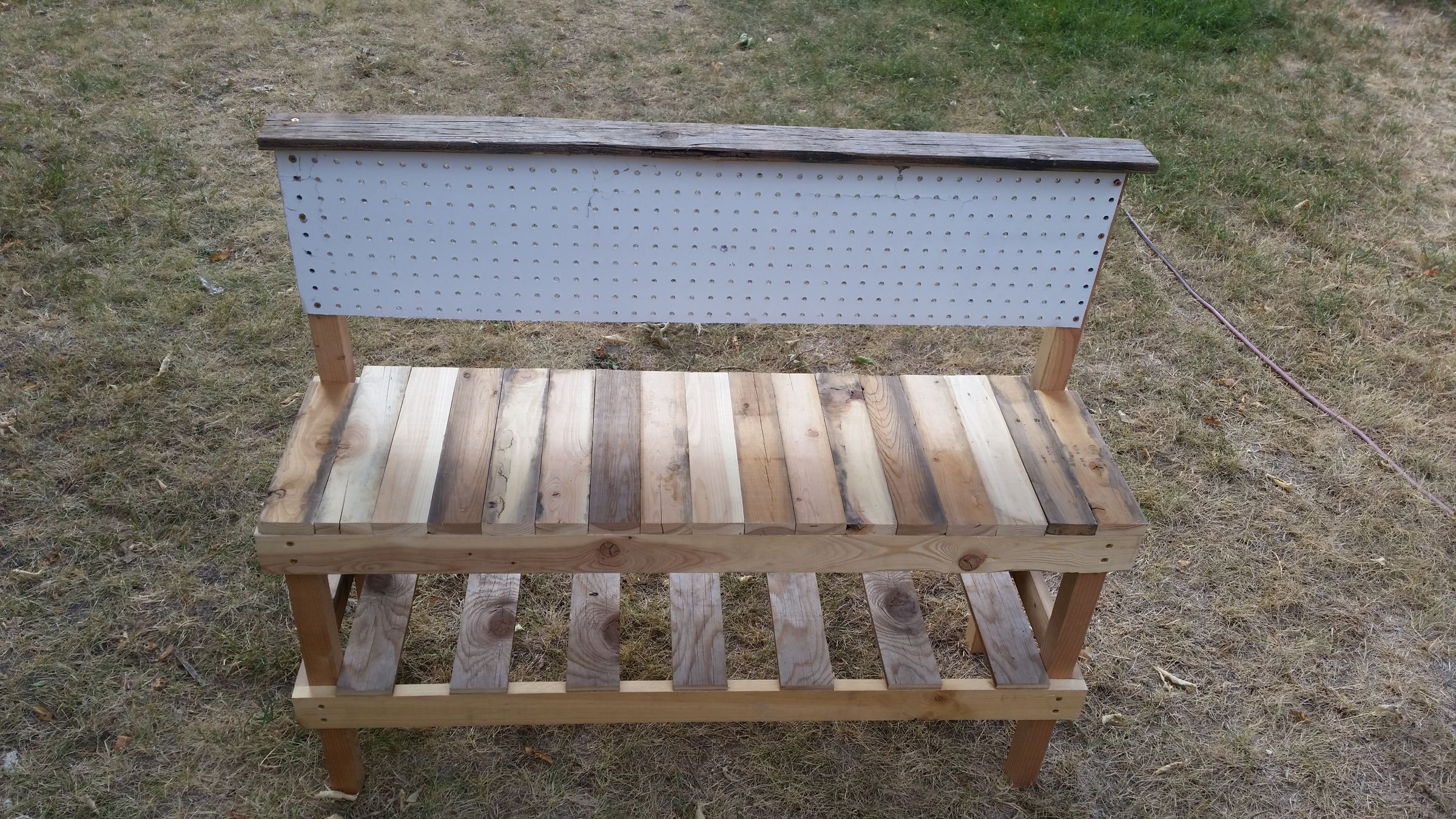 Kids Workbench From Scrap Wood