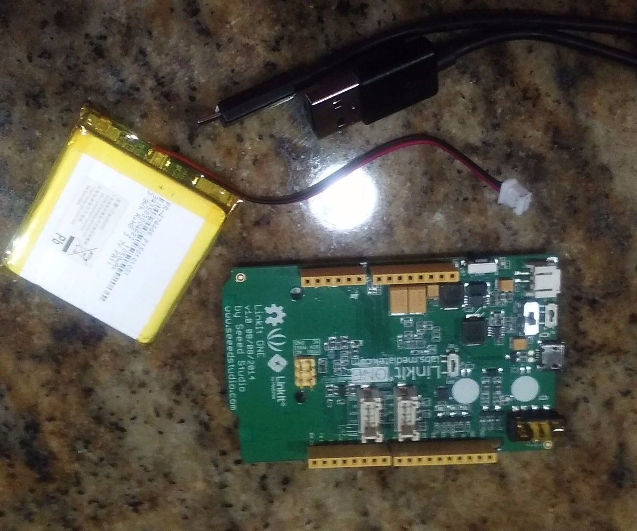 Linkit ONE Battery Usage