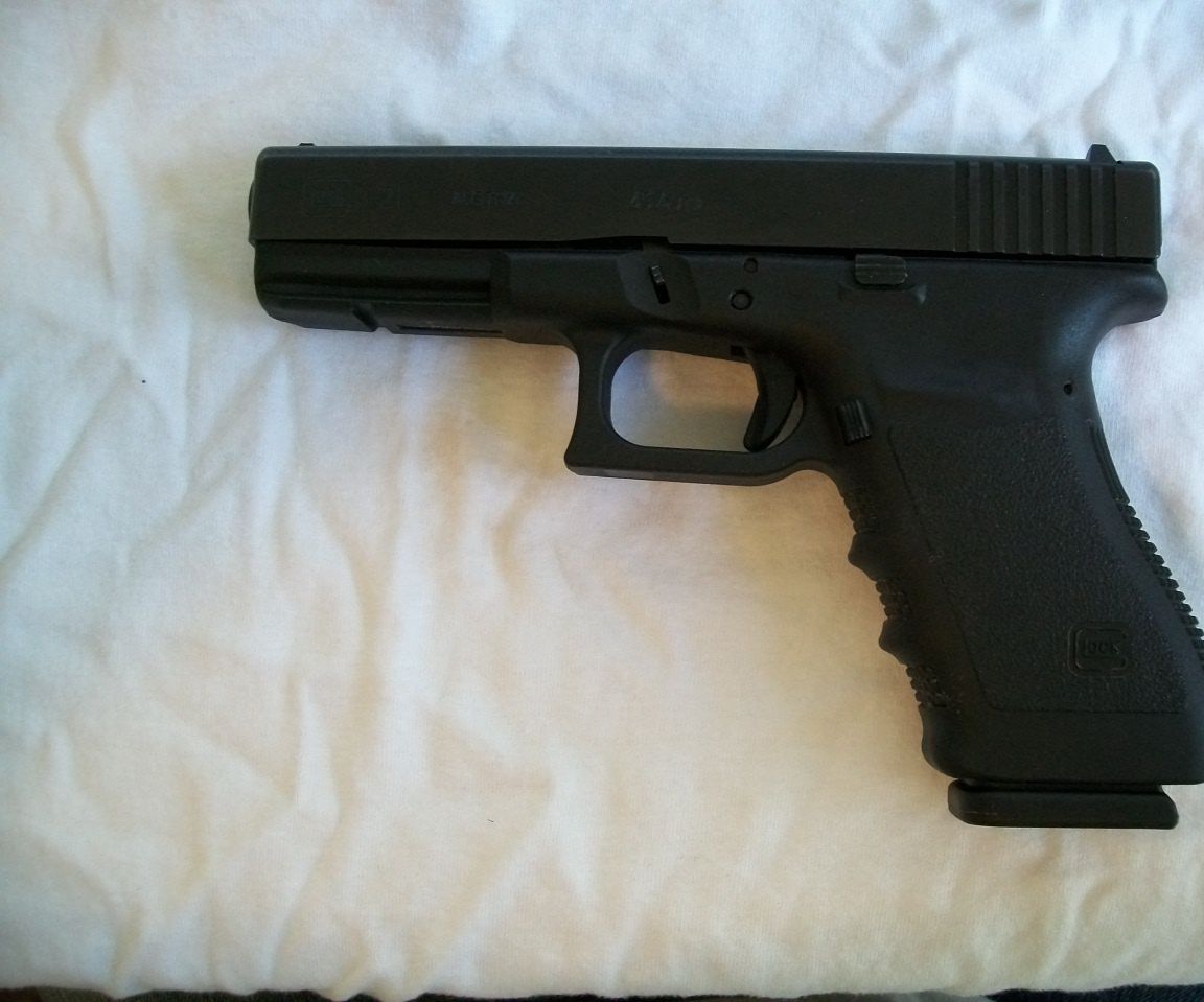 Glock 21 Slide Takedown