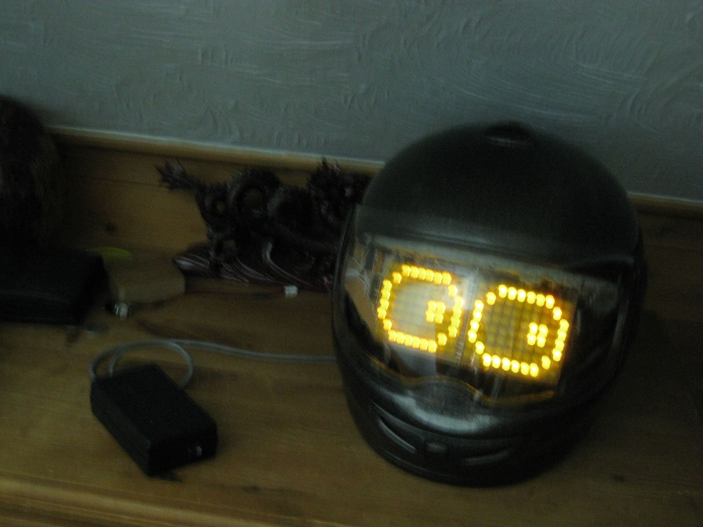 animated led motorcycle helmet Cyber & Chest Armor – Light-Up Party Gear – RADIANT BROTHER Upgrade your ride Costume: LED Helmet With Animations