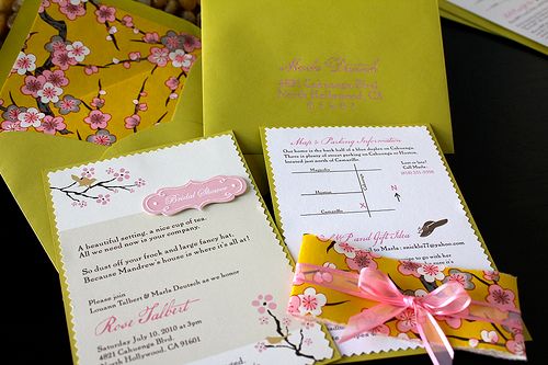Fancified Bridal Shower Invitations