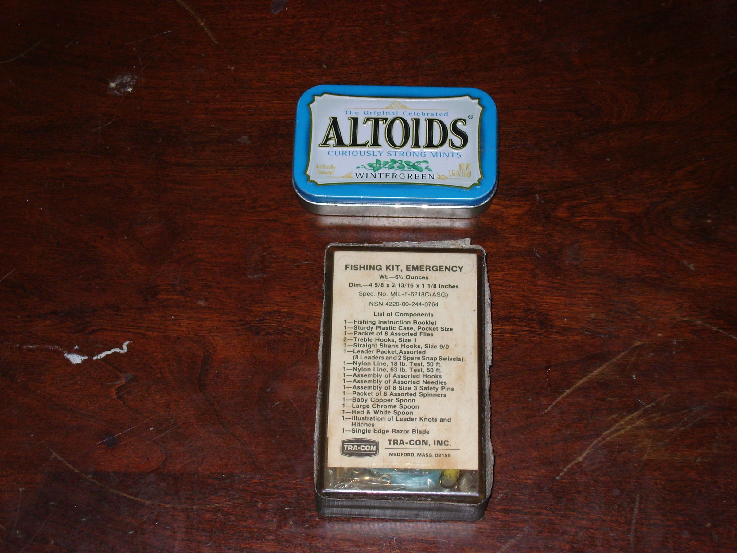 Pocket Sized Survival Fishing Kit