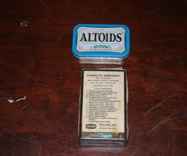 Pocket Sized Survival Fishing Kit