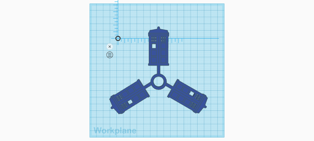 Tardis Fidget Spinner