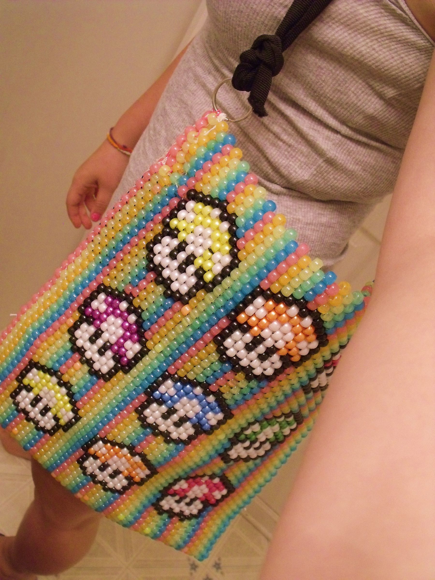 Pony Bead Mario Tote Bag