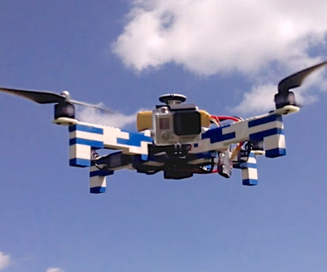 LEGO Drone With GoPro Camera