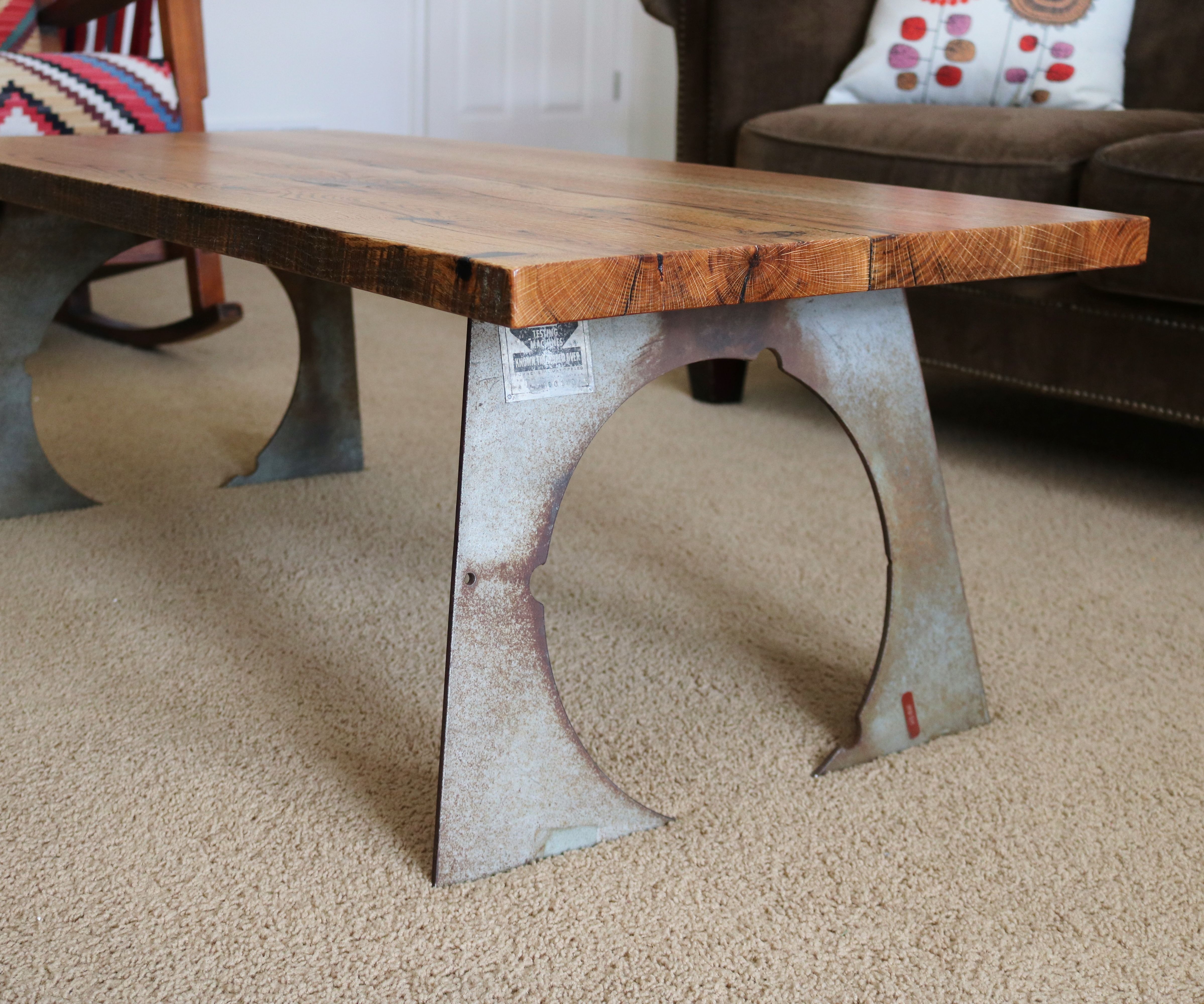 Industrial Scrap Coffee Table