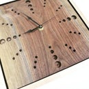 Handmade Walnut Clock