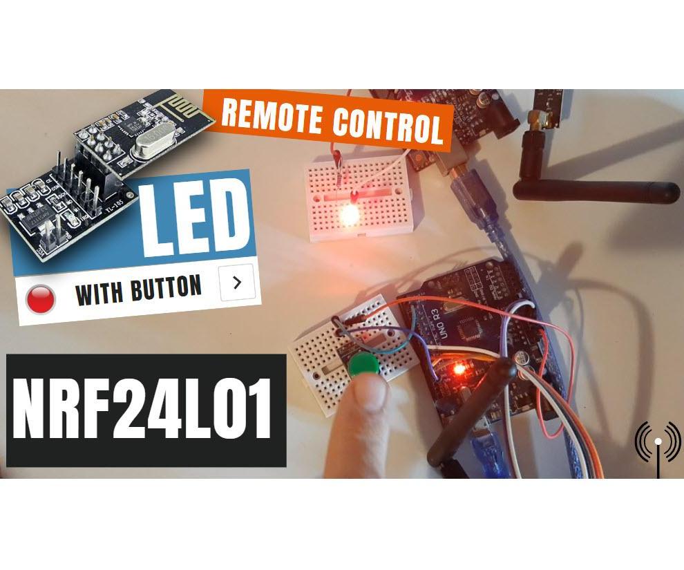 NRF24L01 Remote Control LED