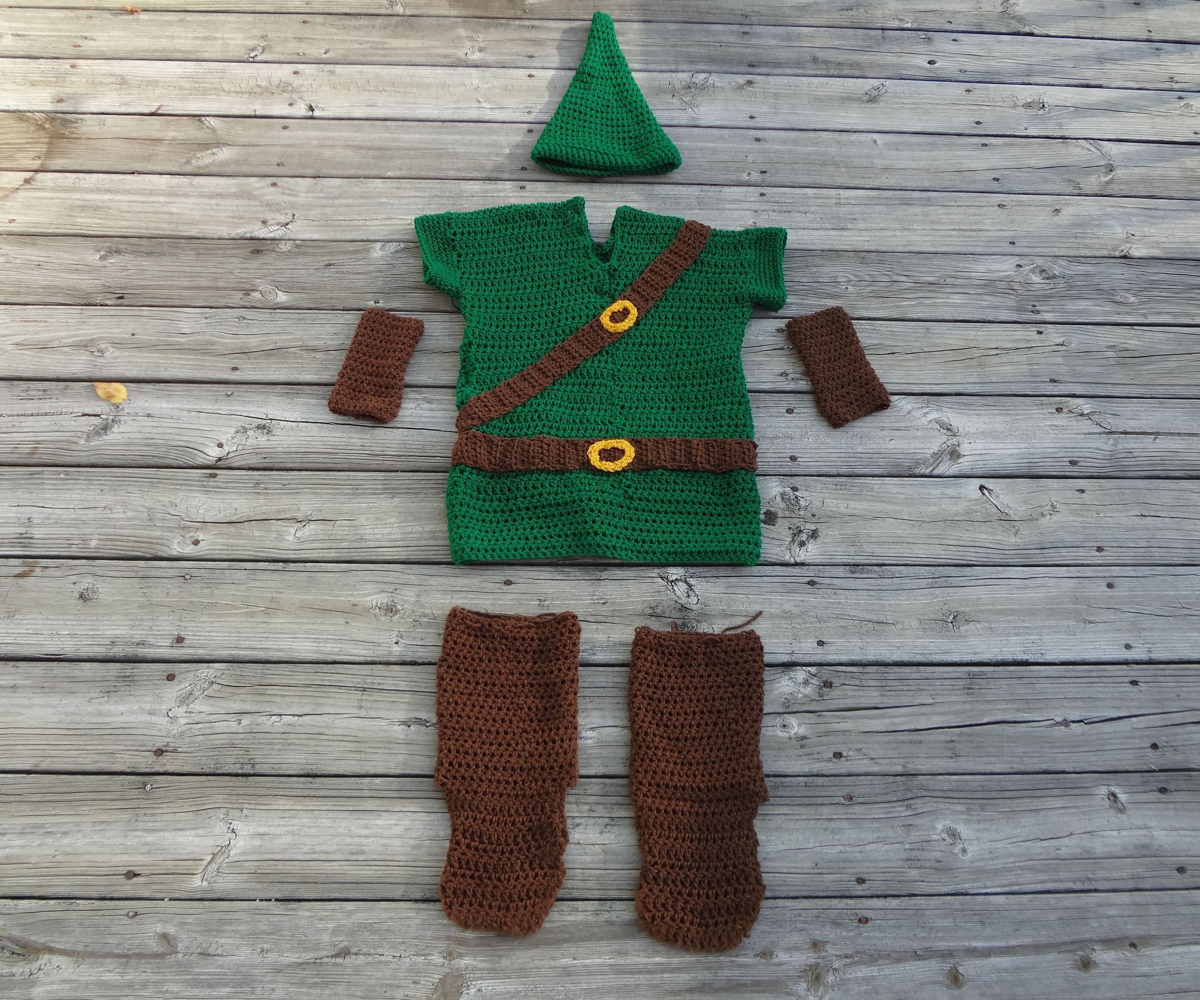 Crochet Big Kid/ Adult Legend of Zelda Link Costume