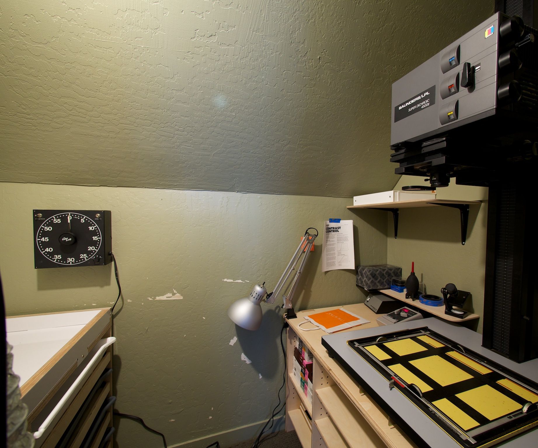 Home Darkroom Design for Small Spaces