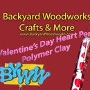 Polymer Clay Heart Pen