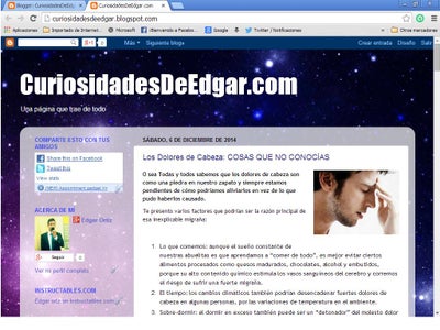 Una Pequeña Guía Para Como Crear Un Blog En Blogger.com