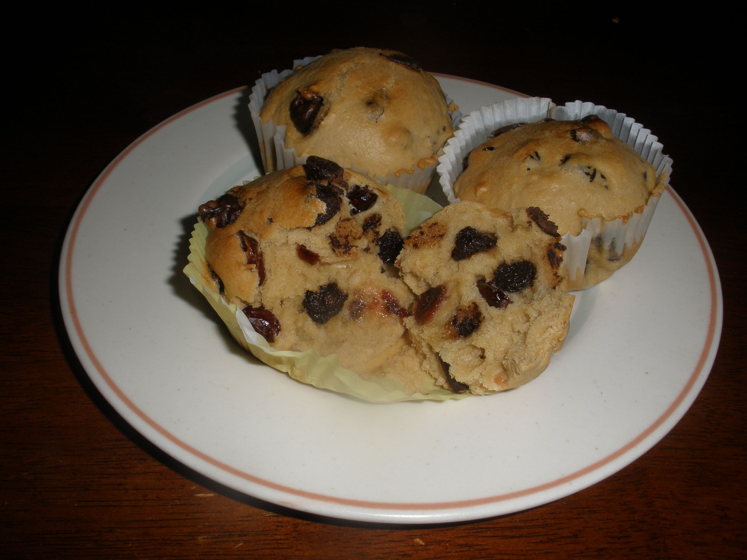 Craisin-Chocolate Chip Muffins