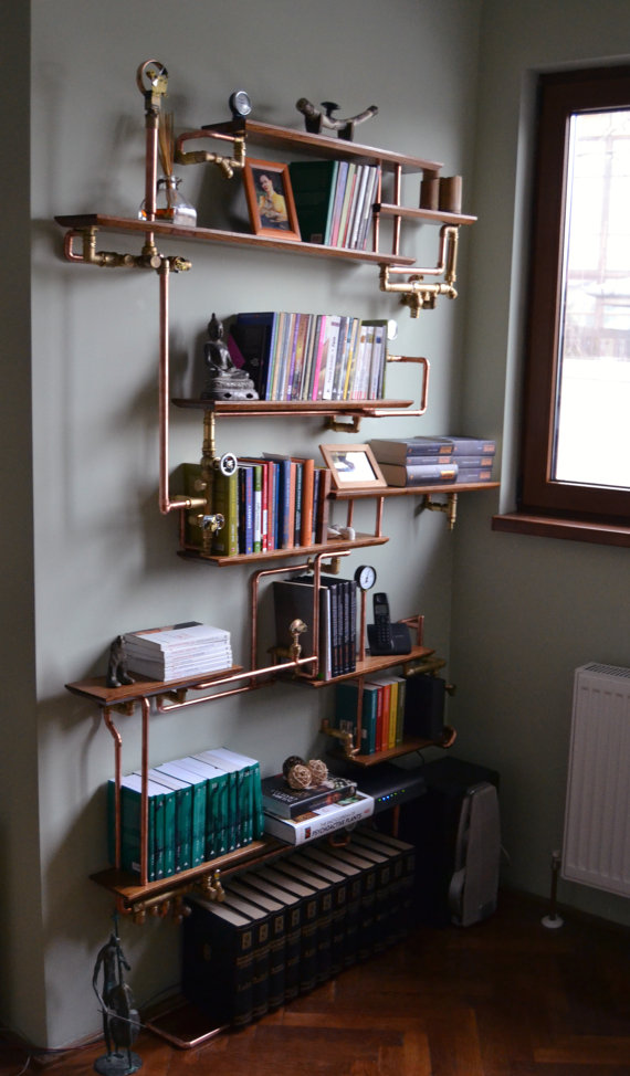 Upcycled Industrial Shelf, Easy - Image 1