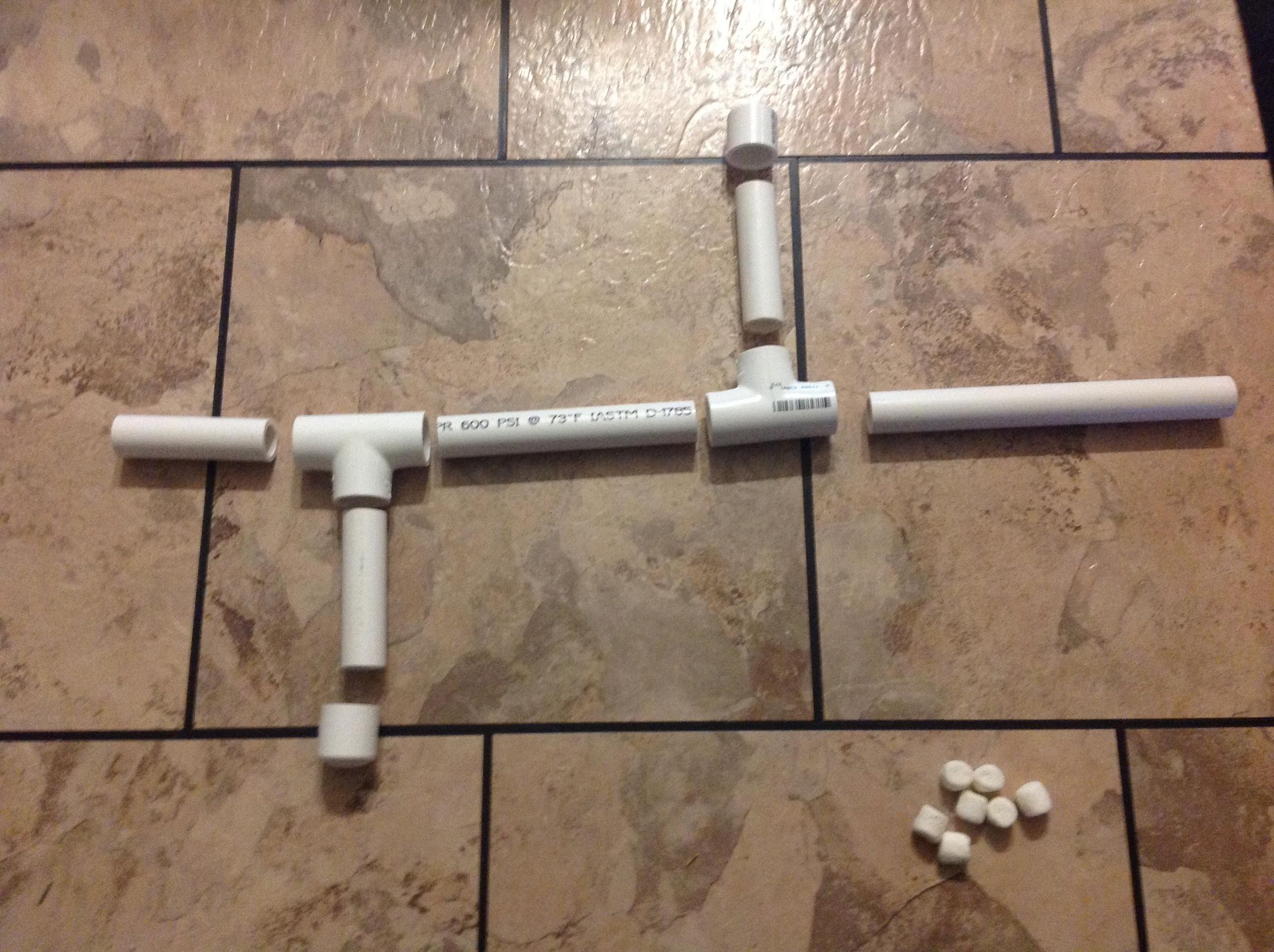 Semi Automatic Pvc Marshmallow Gun 4 Steps Instructables