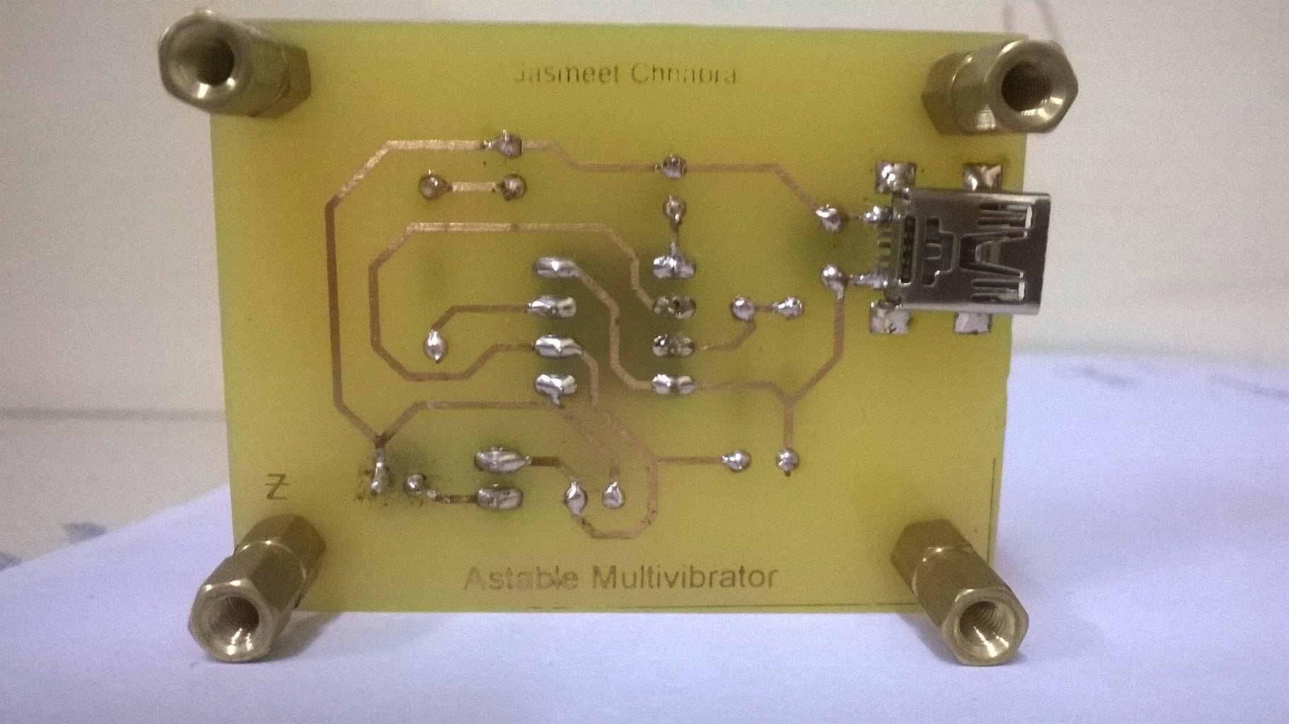 Simple PCB Soldering 4 Steps with Pictures Circuit Diagram