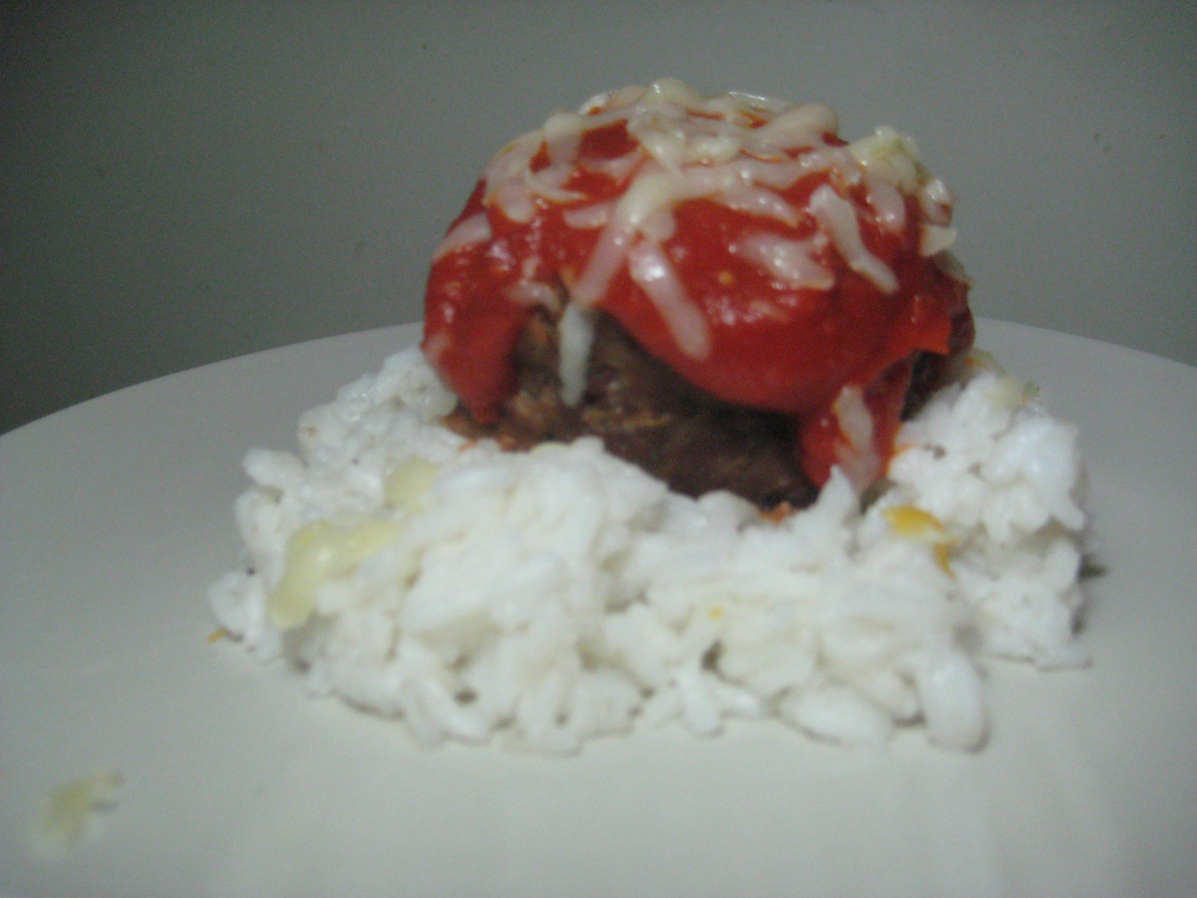 Garlic Cheese & Bacon Stuffed Meatballs