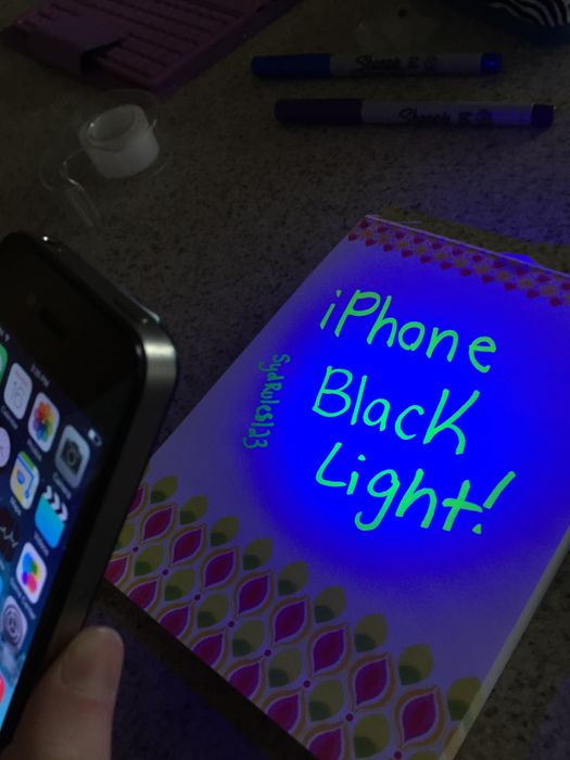 black light with phone flashlight LitezAll Task UV LET'S RESIN UV Light for