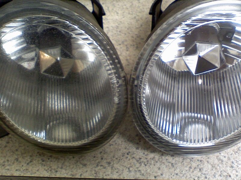 Complete Headlight or Foglight Restoration: Fix Dull, Hazy, Yellow, Pitted Lights