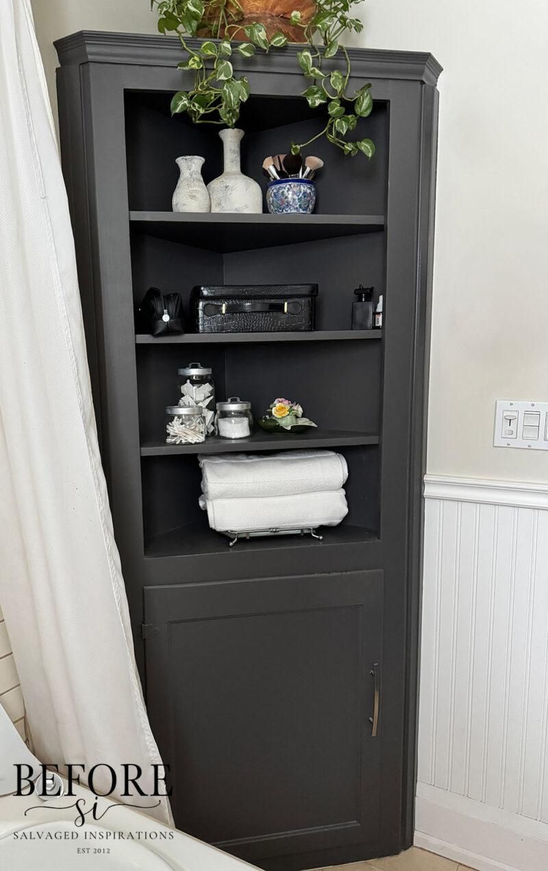 How to Add Wood Texture to a Plain Cabinet for a High-End Look