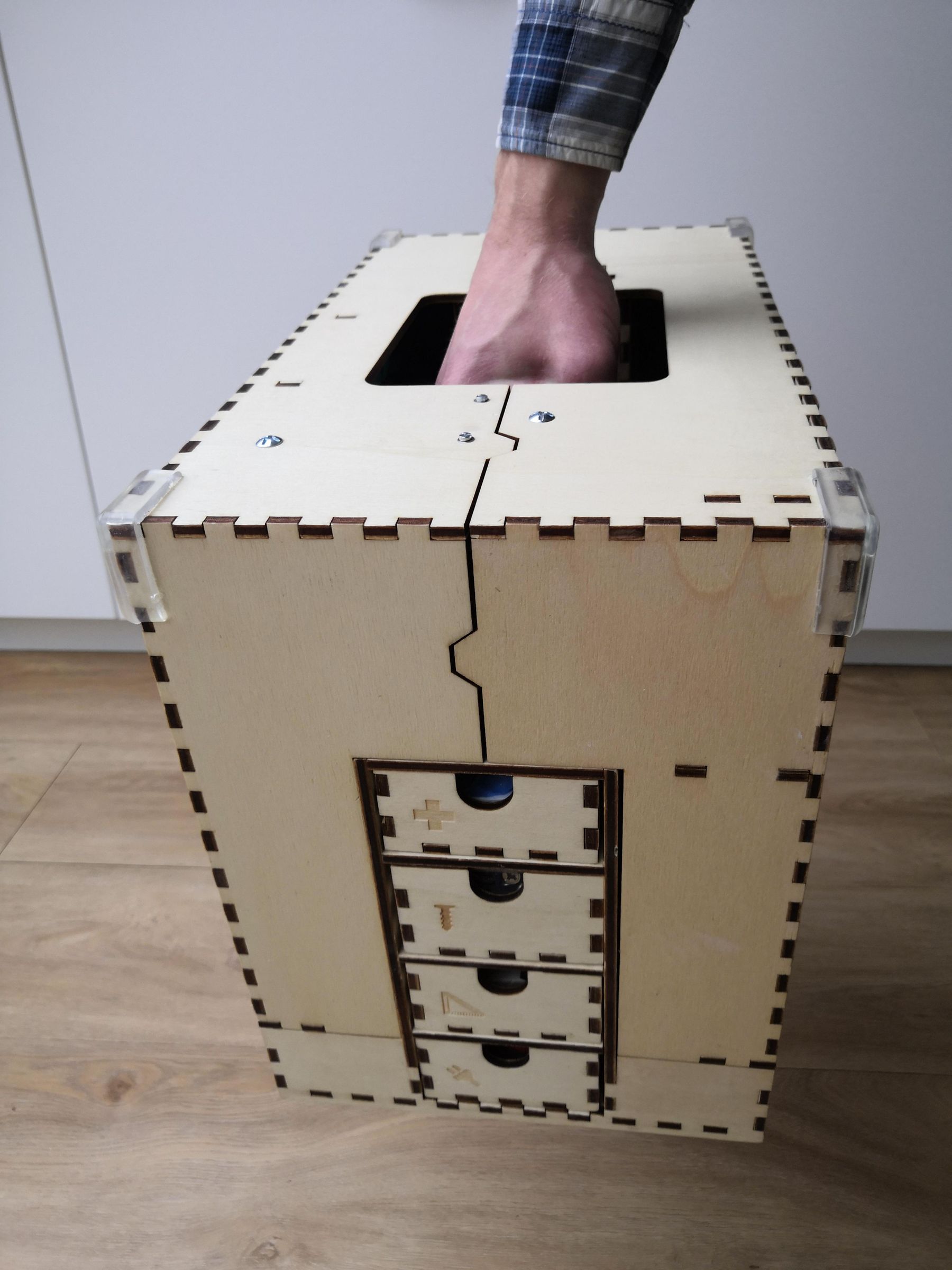 Laser Cut Toolbox 7 Steps (with Pictures) Instructables