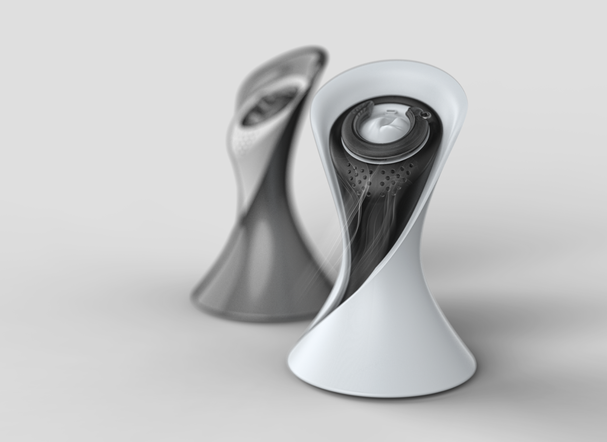 "Lotus" Aroma Diffuser（ Hall Sensor )